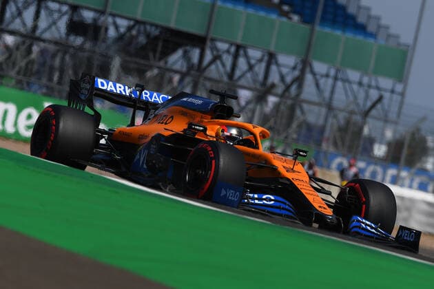 Motorsports: FIA Formula One World Championship, WM, Weltmeisterschaft 2020, Grand Prix of 70th Anniversary Motorsports: FIA Formula One World Championship 2020, Grand Prix of 70th Anniversary, 55 Carlos Sainz (ESP, McLaren F1 Team),