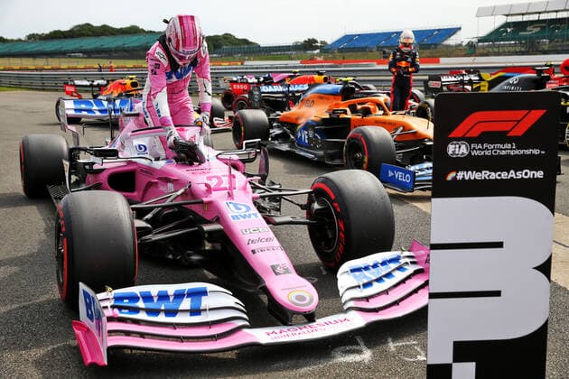 Motorsports: FIA Formula One World Championship, WM, Weltmeisterschaft 2020, Grand Prix of 70th Anniversary Motorsports: FIA Formula One World Championship 2020, Grand Prix of 70th Anniversary, 27 Nico Hulkenberg (GER, BWT Racing Point F1 Team),