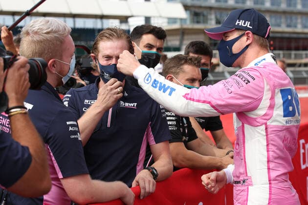 Motorsports: FIA Formula One World Championship, WM, Weltmeisterschaft 2020, Grand Prix of 70th Anniversary Motorsports: FIA Formula One World Championship 2020, Grand Prix of 70th Anniversary, 27 Nico Hulkenberg (GER, BWT Racing Point F1 Team),