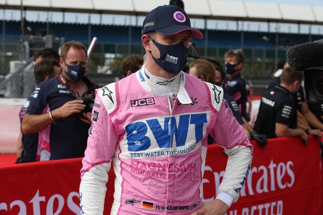 Motorsports: FIA Formula One World Championship, WM, Weltmeisterschaft 2020, Grand Prix of 70th Anniversary Motorsports: FIA Formula One World Championship 2020, Grand Prix of 70th Anniversary, 27 Nico Hulkenberg (GER, BWT Racing Point F1 Team),