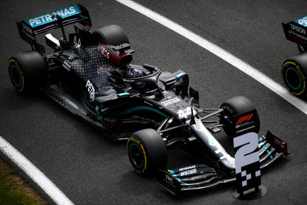 Motorsports: FIA Formula One World Championship, WM, Weltmeisterschaft 2020, Grand Prix of 70th Anniversary Motorsports: FIA Formula One World Championship 2020, Grand Prix of 70th Anniversary, 44 Lewis Hamilton (GBR, Mercedes-AMG Petronas Formula One Team),