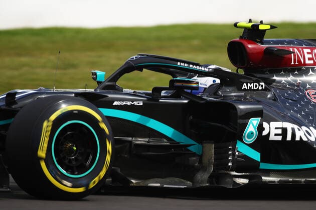 Motorsports: FIA Formula One World Championship, WM, Weltmeisterschaft 2020, Grand Prix of 70th Anniversary Motorsports: FIA Formula One World Championship 2020, Grand Prix of 70th Anniversary, 77 Valtteri Bottas (FIN, Mercedes-AMG Petronas Formula One Team),