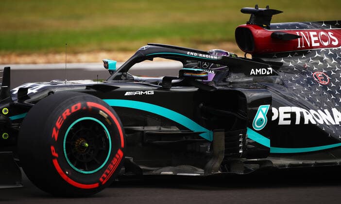 Motorsports: FIA Formula One World Championship, WM, Weltmeisterschaft 2020, Grand Prix of 70th Anniversary Motorsports: FIA Formula One World Championship 2020, Grand Prix of 70th Anniversary, 44 Lewis Hamilton (GBR, Mercedes-AMG Petronas Formula One Team),