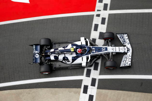 Motorsports: FIA Formula One World Championship, WM, Weltmeisterschaft 2020, Grand Prix of 70th Anniversary, 10 Pierre Gasly (FRA, Scuderia AlphaTauri Honda), Silverstone Great Britain