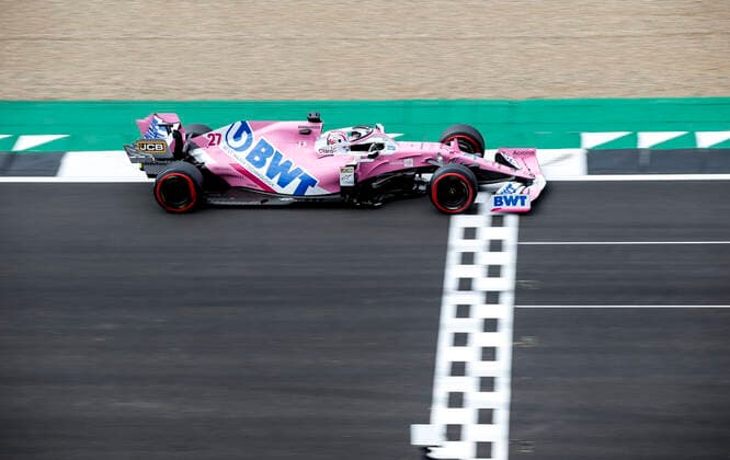 Motorsports: FIA Formula One World Championship, WM, Weltmeisterschaft 2020, Grand Prix of 70th Anniversary, 27 Nico Hulkenberg (GER, BWT Racing Point F1 Team), Silverstone Great Britain