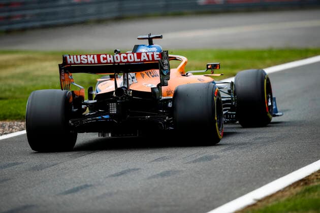 Motorsports: FIA Formula One World Championship, WM, Weltmeisterschaft 2020, Grand Prix of 70th Anniversary, 55 Carlos Sainz (ESP, McLaren F1 Team), Silverstone Great Britain