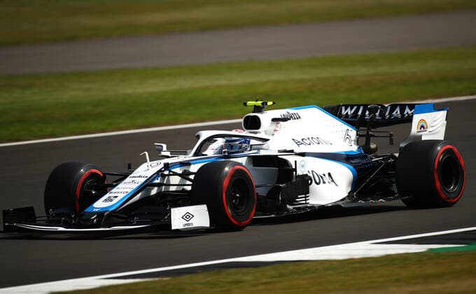 Motorsports: FIA Formula One World Championship, WM, Weltmeisterschaft 2020, Grand Prix of 70th Anniversary Motorsports: FIA Formula One World Championship 2020, Grand Prix of 70th Anniversary, 6 Nicholas Latifi (CAN, Williams Racing),