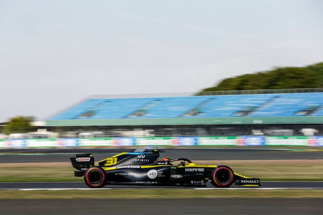 Motorsports: FIA Formula One World Championship, WM, Weltmeisterschaft 2020, Grand Prix of 70th Anniversary, 31 Esteban Ocon (FRA, Renault DP World F1 Team), Silverstone Great Britain