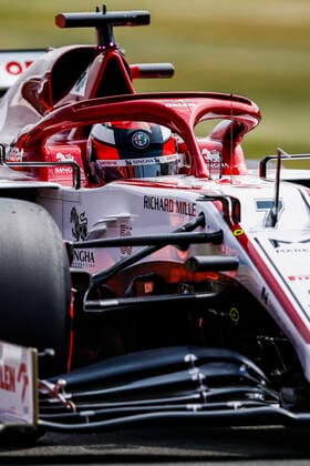 Motorsports: FIA Formula One World Championship, WM, Weltmeisterschaft 2020, Grand Prix of 70th Anniversary, 7 Kimi Raikkonen (FIN, Alfa Romeo Racing ORLEN), Silverstone Great Britain