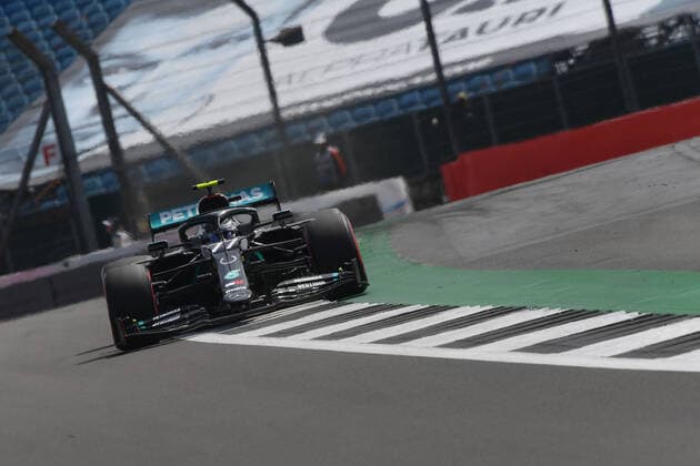 Motorsports: FIA Formula One World Championship, WM, Weltmeisterschaft 2020, Grand Prix of 70th Anniversary Motorsports: FIA Formula One World Championship 2020, Grand Prix of 70th Anniversary, 77 Valtteri Bottas (FIN, Mercedes-AMG Petronas Formula One Team),