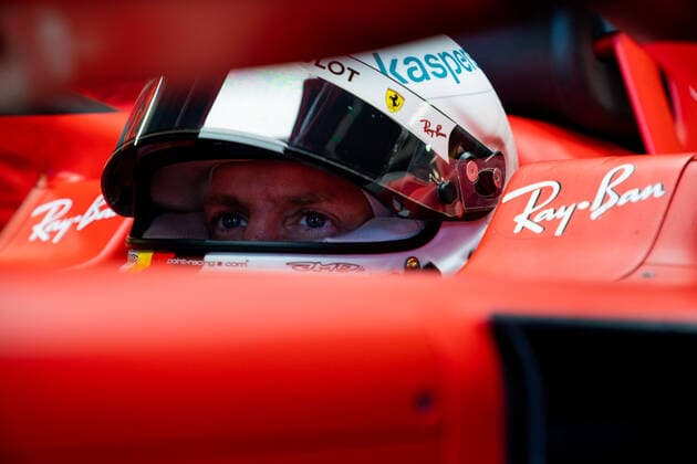 Motorsports: FIA Formula One World Championship, WM, Weltmeisterschaft 2020, Grand Prix of 70th Anniversary Motorsports: FIA Formula One World Championship 2020, Grand Prix of 70th Anniversary, 5 Sebastian Vettel (GER, Scuderia Ferrari Mission Winnow),