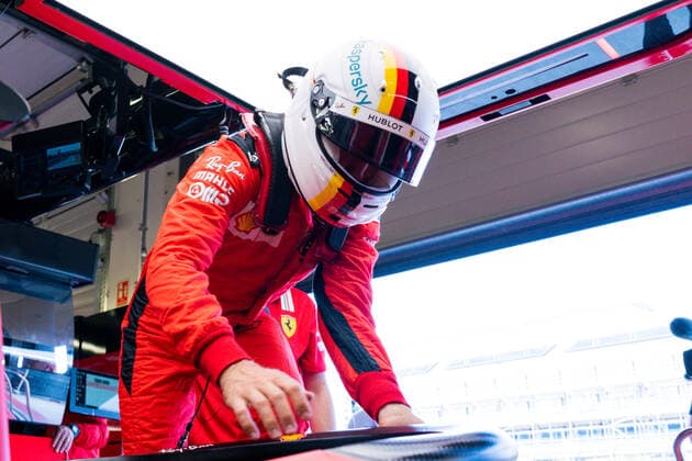 Motorsports: FIA Formula One World Championship, WM, Weltmeisterschaft 2020, Grand Prix of 70th Anniversary Motorsports: FIA Formula One World Championship 2020, Grand Prix of 70th Anniversary, 5 Sebastian Vettel (GER, Scuderia Ferrari Mission Winnow),