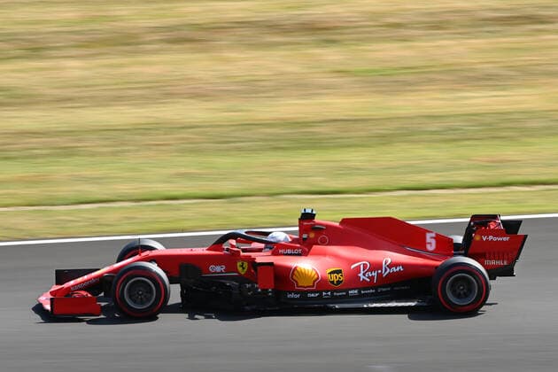 Motorsports: FIA Formula One World Championship, WM, Weltmeisterschaft 2020, Grand Prix of 70th Anniversary Motorsports: FIA Formula One World Championship 2020, Grand Prix of 70th Anniversary, 5 Sebastian Vettel (GER, Scuderia Ferrari Mission Winnow),
