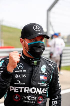 Motorsports: FIA Formula One World Championship, WM, Weltmeisterschaft 2020, Grand Prix of 70th Anniversary Motorsports: FIA Formula One World Championship 2020, Grand Prix of 70th Anniversary, 77 Valtteri Bottas (FIN, Mercedes-AMG Petronas Formula One Team),