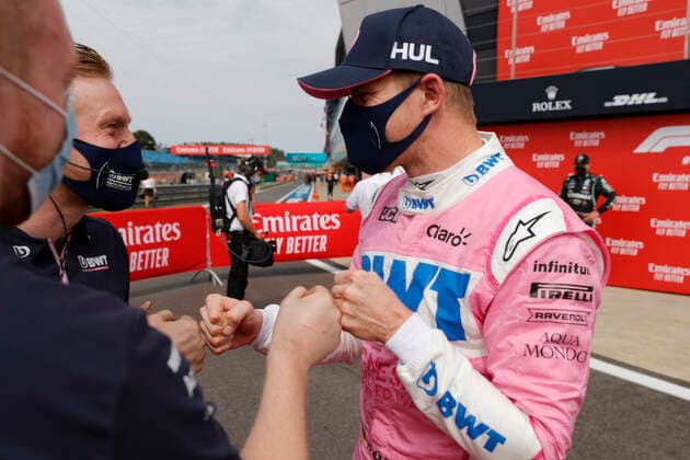 Motorsports: FIA Formula One World Championship, WM, Weltmeisterschaft 2020, Grand Prix of 70th Anniversary Motorsports: FIA Formula One World Championship 2020, Grand Prix of 70th Anniversary, 27 Nico Hulkenberg (GER, BWT Racing Point F1 Team),