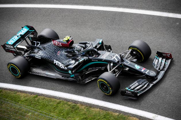 Motorsports: FIA Formula One World Championship, WM, Weltmeisterschaft 2020, Grand Prix of 70th Anniversary Motorsports: FIA Formula One World Championship 2020, Grand Prix of 70th Anniversary, 77 Valtteri Bottas (FIN, Mercedes-AMG Petronas Formula One Team),