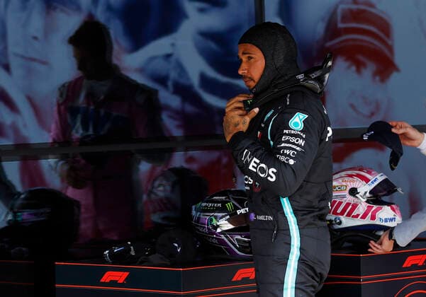 Motorsports: FIA Formula One World Championship, WM, Weltmeisterschaft 2020, Grand Prix of 70th Anniversary Motorsports: FIA Formula One World Championship 2020, Grand Prix of 70th Anniversary, 44 Lewis Hamilton (GBR, Mercedes-AMG Petronas Formula One Team),