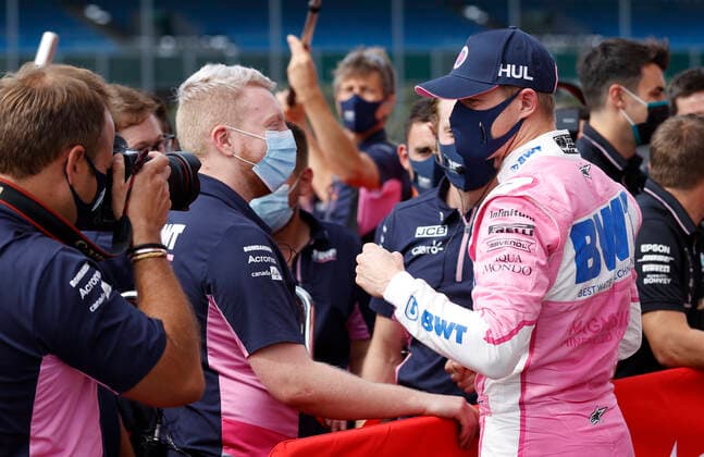 Motorsports: FIA Formula One World Championship, WM, Weltmeisterschaft 2020, Grand Prix of 70th Anniversary Motorsports: FIA Formula One World Championship 2020, Grand Prix of 70th Anniversary, 27 Nico Hulkenberg (GER, BWT Racing Point F1 Team),
