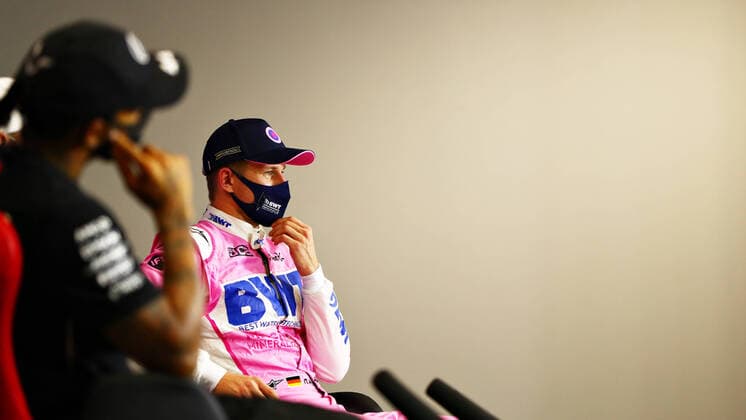 Motorsports: FIA Formula One World Championship, WM, Weltmeisterschaft 2020, Grand Prix of 70th Anniversary Motorsports: FIA Formula One World Championship 2020, Grand Prix of 70th Anniversary, 27 Nico Hulkenberg (GER, BWT Racing Point F1 Team),