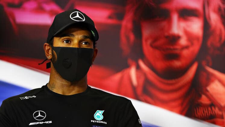 Motorsports: FIA Formula One World Championship, WM, Weltmeisterschaft 2020, Grand Prix of 70th Anniversary Motorsports: FIA Formula One World Championship 2020, Grand Prix of 70th Anniversary, 44 Lewis Hamilton (GBR, Mercedes-AMG Petronas Formula One Team),