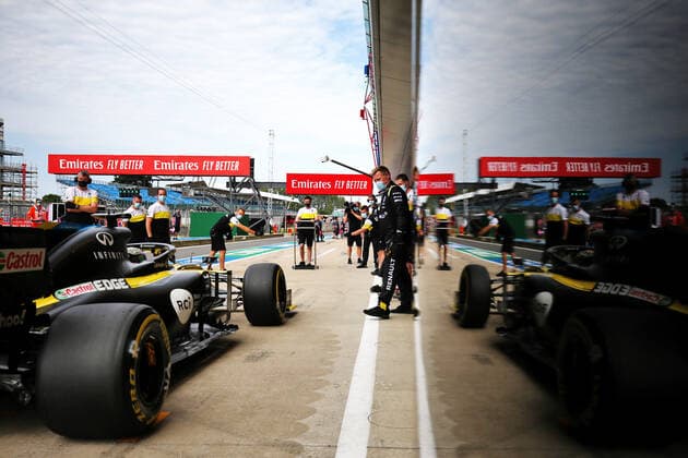 Motorsports: FIA Formula One World Championship, WM, Weltmeisterschaft 2020, Grand Prix of 70th Anniversary Motorsports: FIA Formula One World Championship 2020, Grand Prix of 70th Anniversary, 3 Daniel Ricciardo (AUS, Renault DP World F1 Team),
