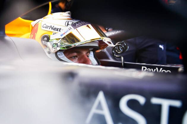 Motorsports: FIA Formula One World Championship, WM, Weltmeisterschaft 2020, Grand Prix of 70th Anniversary Motorsports: FIA Formula One World Championship 2020, Grand Prix of 70th Anniversary, 33 Max Verstappen (NLD, Aston Martin Red Bull Racing),