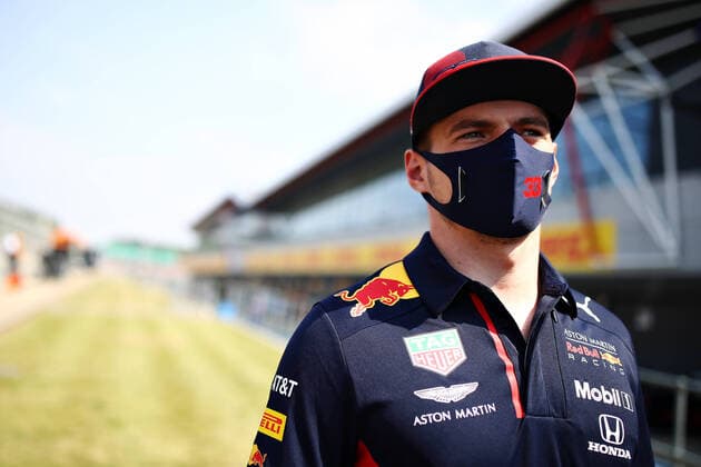 Motorsports: FIA Formula One World Championship, WM, Weltmeisterschaft 2020, Grand Prix of 70th Anniversary Motorsports: FIA Formula One World Championship 2020, Grand Prix of 70th Anniversary, 33 Max Verstappen (NLD, Aston Martin Red Bull Racing),
