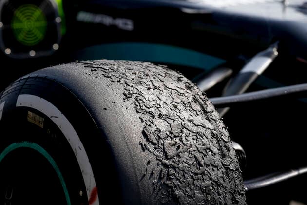 Motorsports: FIA Formula One World Championship, WM, Weltmeisterschaft 2020, Grand Prix of 70th Anniversary, Pirelli, tire, tires, tyre, tyres, wheel, wheels, Reifen, Rad, feature Silverstone Great Britain