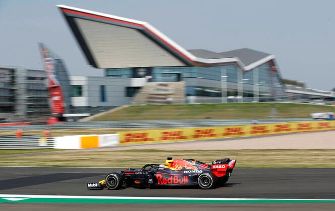 Motorsports: FIA Formula One World Championship, WM, Weltmeisterschaft 2020, Grand Prix of 70th Anniversary Motorsports: FIA Formula One World Championship 2020, Grand Prix of 70th Anniversary, 33 Max Verstappen (NLD, Aston Martin Red Bull Racing),