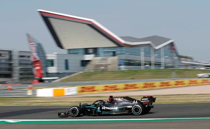 Motorsports: FIA Formula One World Championship, WM, Weltmeisterschaft 2020, Grand Prix of 70th Anniversary Motorsports: FIA Formula One World Championship 2020, Grand Prix of 70th Anniversary, 44 Lewis Hamilton (GBR, Mercedes-AMG Petronas Formula One Team),