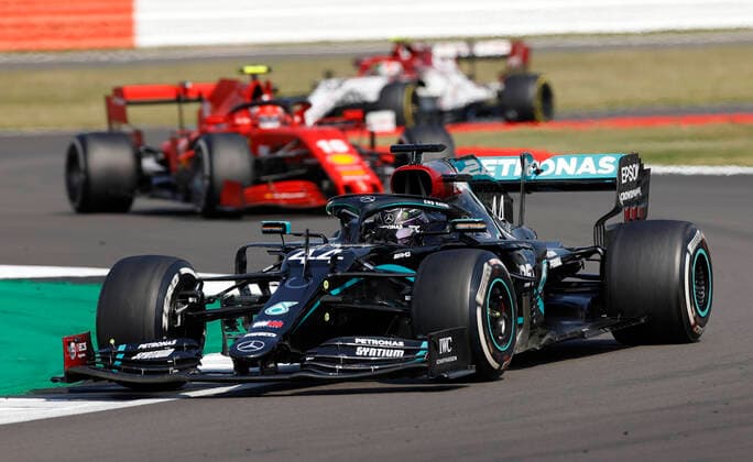 Motorsports: FIA Formula One World Championship, WM, Weltmeisterschaft 2020, Grand Prix of 70th Anniversary Motorsports: FIA Formula One World Championship 2020, Grand Prix of 70th Anniversary, 44 Lewis Hamilton (GBR, Mercedes-AMG Petronas Formula One Team),