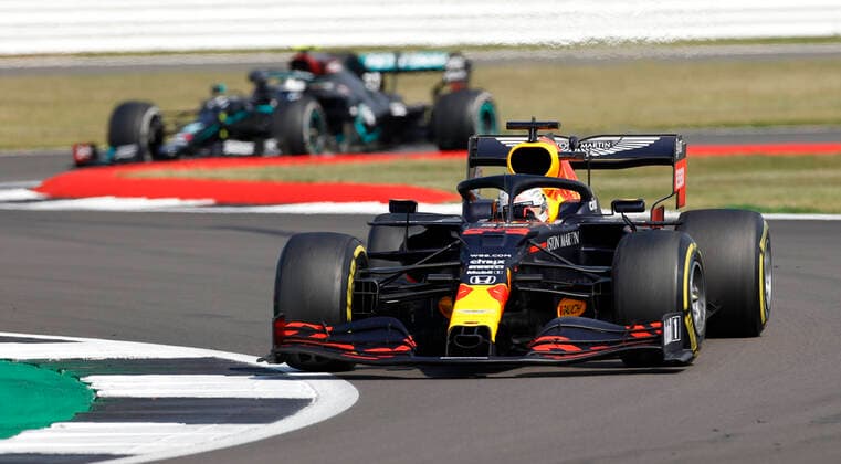 Motorsports: FIA Formula One World Championship, WM, Weltmeisterschaft 2020, Grand Prix of 70th Anniversary Motorsports: FIA Formula One World Championship 2020, Grand Prix of 70th Anniversary, 33 Max Verstappen (NLD, Aston Martin Red Bull Racing),