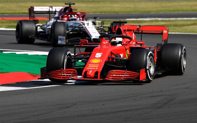 Motorsports: FIA Formula One World Championship, WM, Weltmeisterschaft 2020, Grand Prix of 70th Anniversary Motorsports: FIA Formula One World Championship 2020, Grand Prix of 70th Anniversary, 5 Sebastian Vettel (GER, Scuderia Ferrari Mission Winnow),