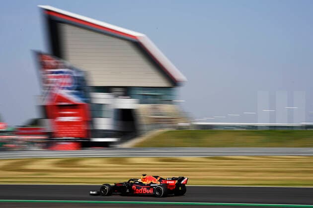 Motorsports: FIA Formula One World Championship, WM, Weltmeisterschaft 2020, Grand Prix of 70th Anniversary Motorsports: FIA Formula One World Championship 2020, Grand Prix of 70th Anniversary, 33 Max Verstappen (NLD, Aston Martin Red Bull Racing),