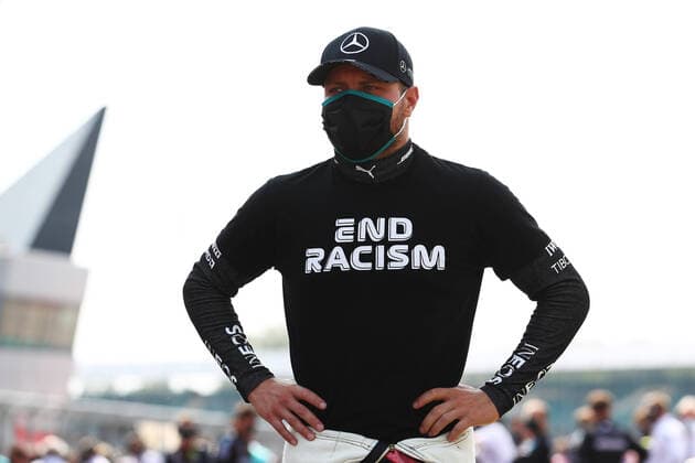 Motorsports: FIA Formula One World Championship, WM, Weltmeisterschaft 2020, Grand Prix of 70th Anniversary Motorsports: FIA Formula One World Championship 2020, Grand Prix of 70th Anniversary, 77 Valtteri Bottas (FIN, Mercedes-AMG Petronas Formula One Team),