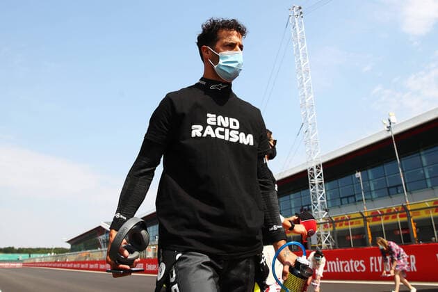 Motorsports: FIA Formula One World Championship, WM, Weltmeisterschaft 2020, Grand Prix of 70th Anniversary Motorsports: FIA Formula One World Championship 2020, Grand Prix of 70th Anniversary, 3 Daniel Ricciardo (AUS, Renault DP World F1 Team),