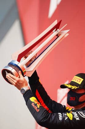 Motorsports: FIA Formula One World Championship, WM, Weltmeisterschaft 2020, Grand Prix of 70th Anniversary Motorsports: FIA Formula One World Championship 2020, Grand Prix of 70th Anniversary, 33 Max Verstappen (NLD, Aston Martin Red Bull Racing),