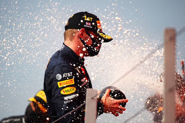 Motorsports: FIA Formula One World Championship, WM, Weltmeisterschaft 2020, Grand Prix of 70th Anniversary Motorsports: FIA Formula One World Championship 2020, Grand Prix of 70th Anniversary, 33 Max Verstappen (NLD, Aston Martin Red Bull Racing),