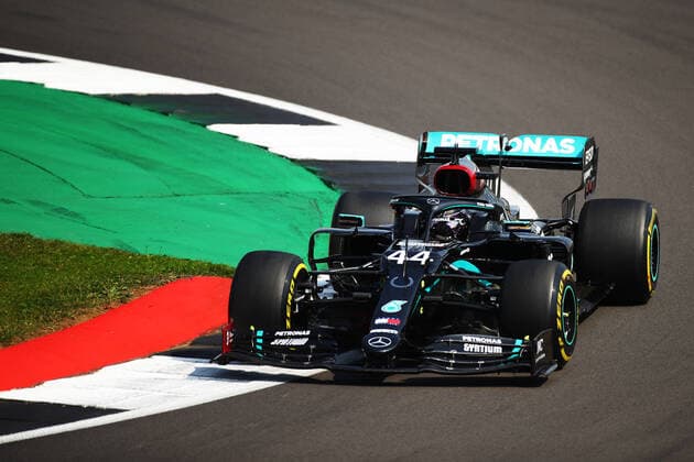 Motorsports: FIA Formula One World Championship, WM, Weltmeisterschaft 2020, Grand Prix of 70th Anniversary Motorsports: FIA Formula One World Championship 2020, Grand Prix of 70th Anniversary, 44 Lewis Hamilton (GBR, Mercedes-AMG Petronas Formula One Team),