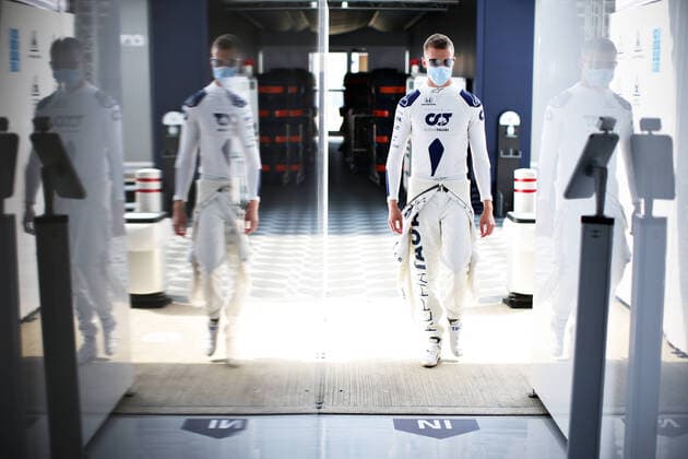 Motorsports: FIA Formula One World Championship, WM, Weltmeisterschaft 2020, Grand Prix of 70th Anniversary Motorsports: FIA Formula One World Championship 2020, Grand Prix of 70th Anniversary, 26 Daniil Kvyat (RUS, Scuderia AlphaTauri Honda),
