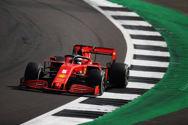 Motorsports: FIA Formula One World Championship, WM, Weltmeisterschaft 2020, Grand Prix of 70th Anniversary Motorsports: FIA Formula One World Championship 2020, Grand Prix of 70th Anniversary, 5 Sebastian Vettel (GER, Scuderia Ferrari Mission Winnow),