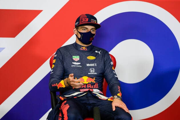 Motorsports: FIA Formula One World Championship, WM, Weltmeisterschaft 2020, Grand Prix of 70th Anniversary Motorsports: FIA Formula One World Championship 2020, Grand Prix of 70th Anniversary, 33 Max Verstappen (NLD, Aston Martin Red Bull Racing),