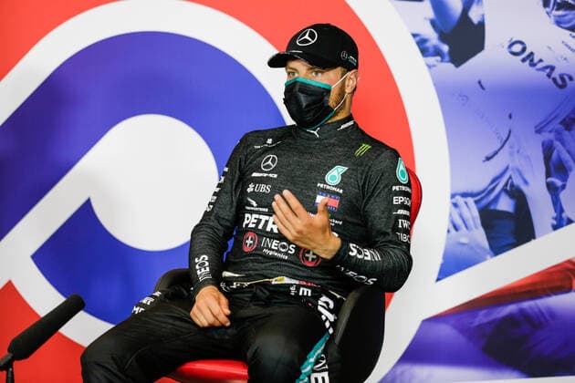 Motorsports: FIA Formula One World Championship, WM, Weltmeisterschaft 2020, Grand Prix of 70th Anniversary Motorsports: FIA Formula One World Championship 2020, Grand Prix of 70th Anniversary, 77 Valtteri Bottas (FIN, Mercedes-AMG Petronas Formula One Team),