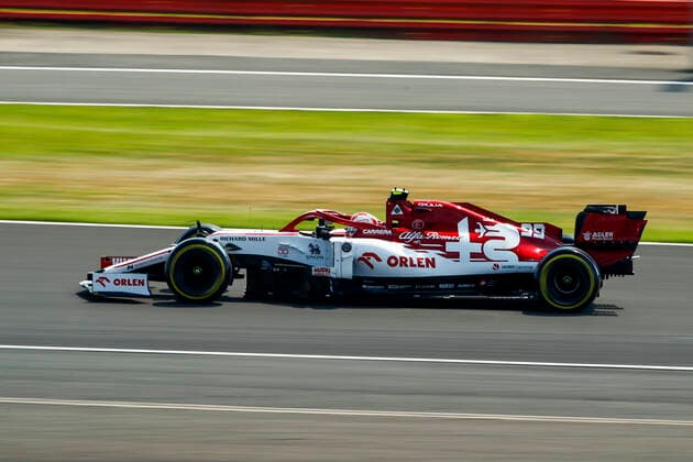 Motorsports: FIA Formula One World Championship, WM, Weltmeisterschaft 2020, Grand Prix of 70th Anniversary, 99 Antonio Giovinazzi (ITA, Alfa Romeo Racing ORLEN), Silverstone Great Britain