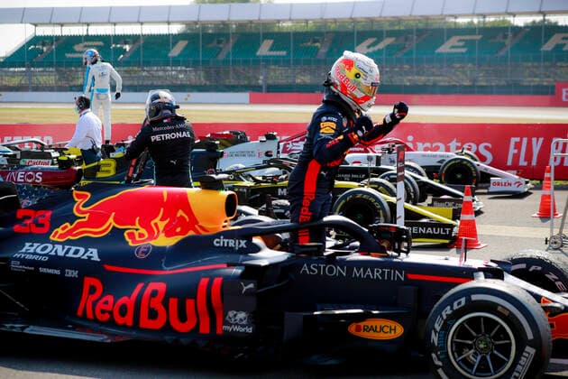Motorsports: FIA Formula One World Championship, WM, Weltmeisterschaft 2020, Grand Prix of 70th Anniversary Motorsports: FIA Formula One World Championship 2020, Grand Prix of 70th Anniversary, 33 Max Verstappen (NLD, Aston Martin Red Bull Racing),