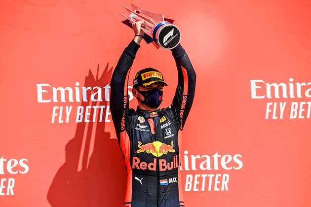 Motorsports: FIA Formula One World Championship, WM, Weltmeisterschaft 2020, Grand Prix of 70th Anniversary Motorsports: FIA Formula One World Championship 2020, Grand Prix of 70th Anniversary, 33 Max Verstappen (NLD, Aston Martin Red Bull Racing),