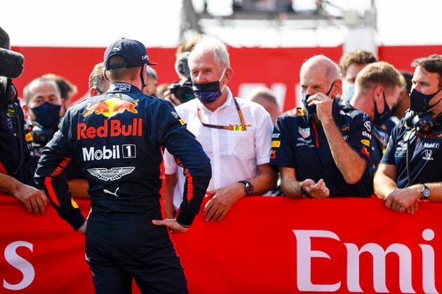 Motorsports: FIA Formula One World Championship, WM, Weltmeisterschaft 2020, Grand Prix of 70th Anniversary Motorsports: FIA Formula One World Championship 2020, Grand Prix of 70th Anniversary, 33 Max Verstappen (NLD, Aston Martin Red Bull Racing),