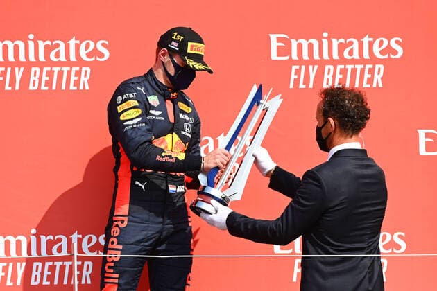 Motorsports: FIA Formula One World Championship, WM, Weltmeisterschaft 2020, Grand Prix of 70th Anniversary Motorsports: FIA Formula One World Championship 2020, Grand Prix of 70th Anniversary, 33 Max Verstappen (NLD, Aston Martin Red Bull Racing),