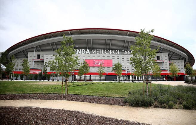 Territorio Atleti - Atleti Territory new space in the Wanda Metropolitano Stadium where all the leisure and entertainment activities that the club offers to its fans and visitors will be included. August 8,2020. (2020080813)