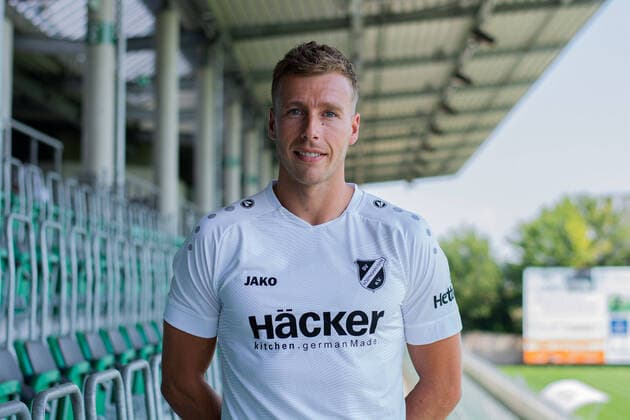 10.08.2020 - Fußball, Regionalliga West, 2020 2021, Porträttermin SV Rödinghausen: Rick ten Voorde. Rödinghausen Nordrhein-Westfalen Deutschland Häcker Wiehenstadion